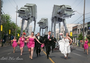 Camera : อลังการงานฮอลลีวูด ถ่ายภาพงานแต่งสไตล์ Star Wars