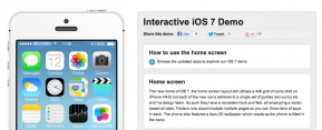 iOS 7: ทดลองเล่น iOS 7 แบบไม่ต้องติดตั้งลงเครื่องผ่านหน้าเว็บไซต์ได้ที่นี่!