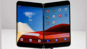 หลุดสเปค Microsoft Surface Duo สมาร์ทโฟนฝาพับจอใหญ่ 5.6 นิ้ว 2 หน้าจอ CPU SD855 RAM 6GB