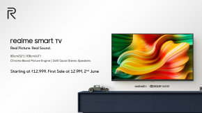 เปิดตัว realme Smart TV จัดเต็มทั้งภาพและเสียงใช้ระบบ Android TV ในราคาเริ่มต้นราว 5,500 บาทเท่านั้น !!
