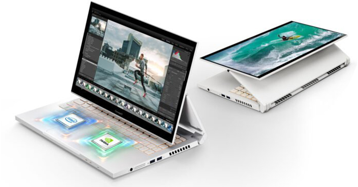 เปิดตัว Acer ConceptD 3 Ezel โน้ตบุ๊คแบบ Convertible รองรับสไตลัส CPU Intel i7 และ RTX 3050