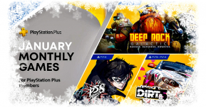 เกมฟรี PSPlus เดือนมกราคม 2564 มี 3 เกมนำโดย Persona 5 Strikers และ Dirt 5