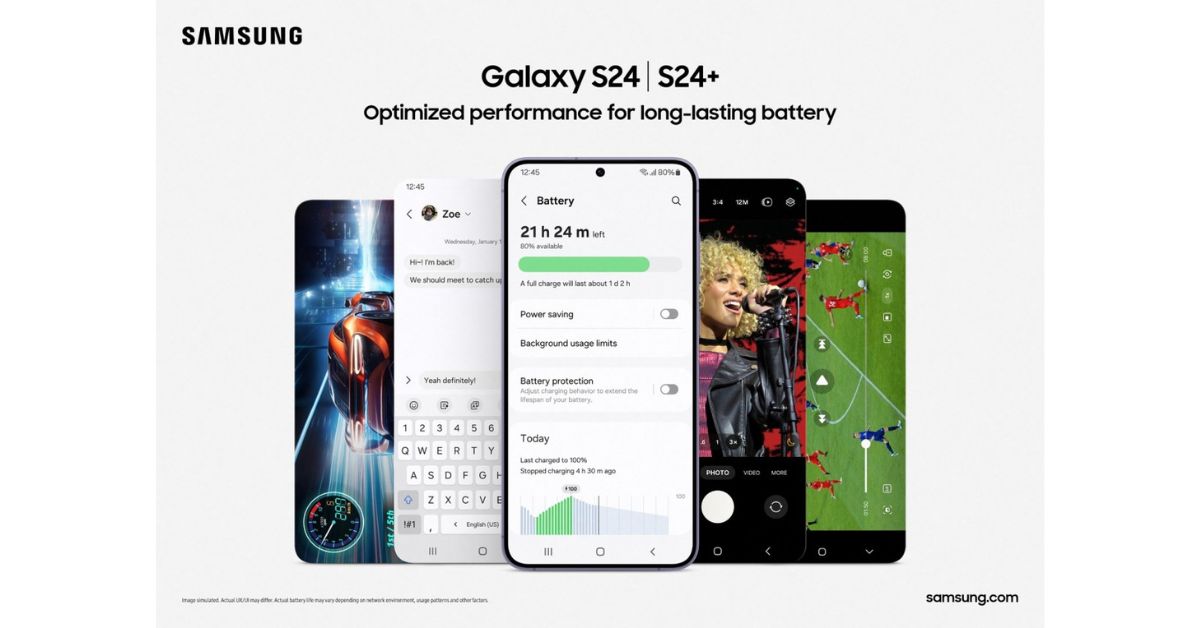 เปิดตัว Samsung Galaxy S24+ หน้าจออัพเกรดเป็นตัวท็อปพร้อม RAM 12GB และ S24 อัพเกรด Android 7 เวอร์ชั่นยาวๆ