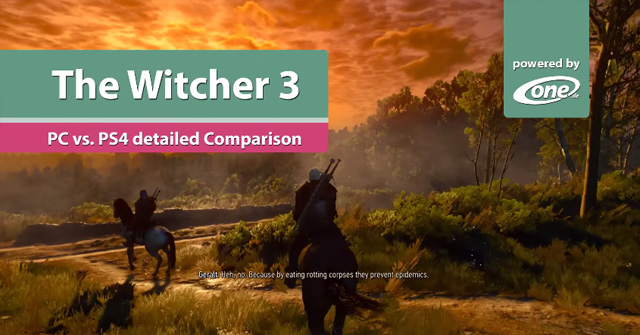 witcher 3 wild hunt pc better than ps4