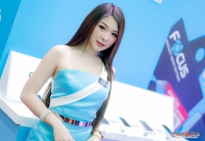 Pretty : รวมภาพสาวสวย พริตตี้สุดน่ารักจากในงาน Thailand Mobile Expo 2019