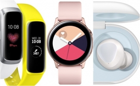 เปิดตัว 3 อุปกรณ์เสริม Samsung Galaxy Watch Active, Fit, Fit e, Galaxy Buds