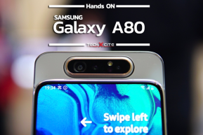Hands On : Samsung Galaxy A80 สมาร์ทโฟนนวัตกรรมใหม่ของซัมซุงที่มาพร้อมดีไซน์ไฉไล หน้าจอเต็มสะใจ กล้องหมุนได้สุดกลไก !!