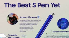 ซัมซุงส่งอินโฟกราฟฟิก รวมฟีเจอร์ใหม่ปากกา S Pen บน Samsung Galaxy Note 10 ทำอะไรได้บ้าง มาดู