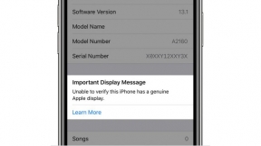 iOS 13 บอกได้ว่า หน้าจอ iPhone ที่เปลี่ยนเป็นจอแท้หรือไม่