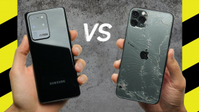 เปรียบเทียบกันเลย ! คลิป Drop Test Galaxy S20 Ultra 5G vs iPhone 11 Pro Max รุ่นไหนทนกว่ากันมาดู !! (มีคลิป)