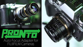 Camera : Fotodiox PRONTO อแดปเตอร์แปลงเลนส์มือหมุนให้ออโต้โฟกัสได้สำหรับชาว Fujifilm