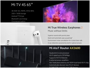 Xiaomi เปิดตัวหูฟังไร้สาย True Wireless, เราท์เตอร์ Wi-Fi 6 และสมาร์ททีวี 65 นิ้ว