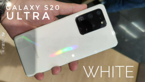 หลุดภาพ Galaxy S20 Ultra สีขาว เนียนสวย คาดวางจำหน่ายเร็ว ๆ นี้ !!