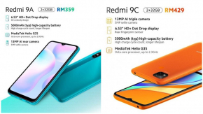 เปิดตัว Redmi 9A และ 9C สองสมาร์ทโฟนราคาประหยัด แบตเยอะ เริ่มต้น 2,600 บาท