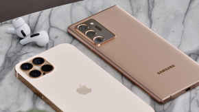 เมื่อ Galaxy Note 20 Ultra สี Mysric Bronze อยู่ข้าง iPhone 12 Pro สีทองจะสวยแค่ไหน มาชมคอนเซ็ปต์นี้กัน !