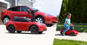Radio Flyer เปิดตัว Model Y รถยนต์ Tesla รุ่นจิ๋วสำหรับเด็กขวบครึ่งในราคาสามพันต้น!