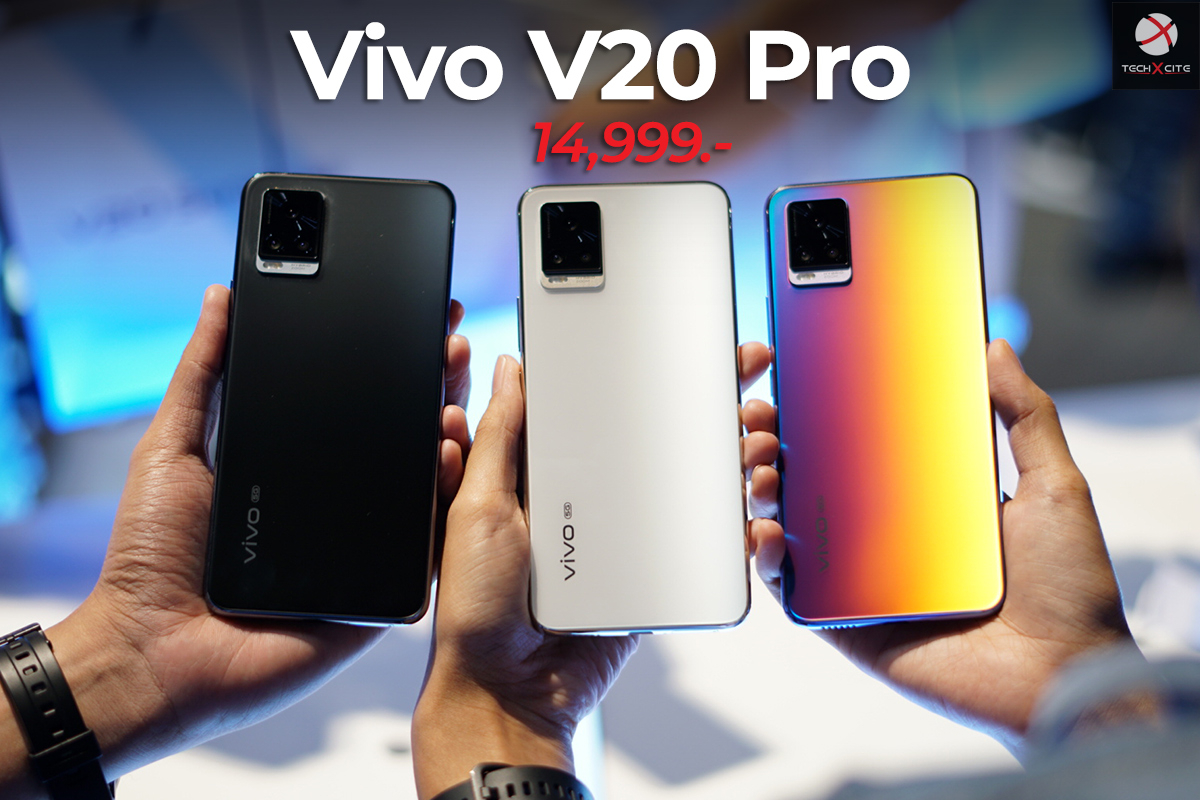 Vivo เปิดตัว V20 Series ครั้งแรกในไทย มอบเทคโนโลยีกล้องหน้าชั้นนำของวงการในราคาเพียง 14,999 บาท !