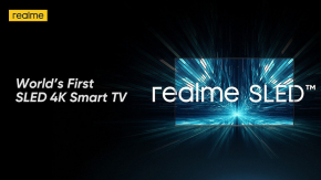 realme เปิดตัวสมาร์ททีวี 4K SLED เครื่องแรกของโลก