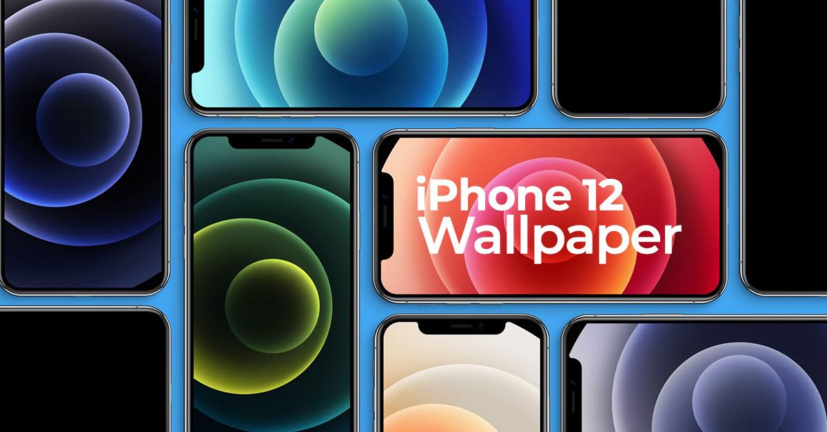 ดาวน์โหลด Wallpaper iPhone 12 ครบทั้ง 5 สีสำหรับ iPhone ได้แล้วที่นี่ !!