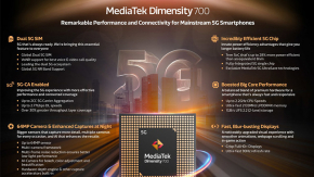 เปิดตัว CPU MediaTek Dimensity 700 ชิปที่จะทำให้มือถือ 5G ราคาจับต้องได้มากขึ้น