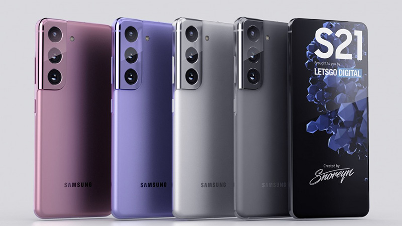 ยืนยันความจำภายใน และตัวเลือกสีของ Samsung Galaxy S21 Series จากร้านในเยอรมัน