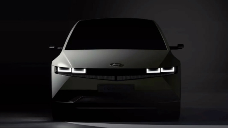 เผยทีเซอร์แรก Hyundai Ioniq 5 รถยนต์ไฟฟ้า EV เผยดีไซน์ตรงตามคอนเซ็ปต์เป๊ะ