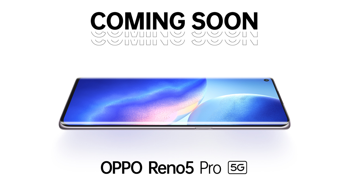 OPPO เผยภาพโปสเตอร์ Reno5 Pro 5G คาดเปิดตัว เร็วๆ นี้!