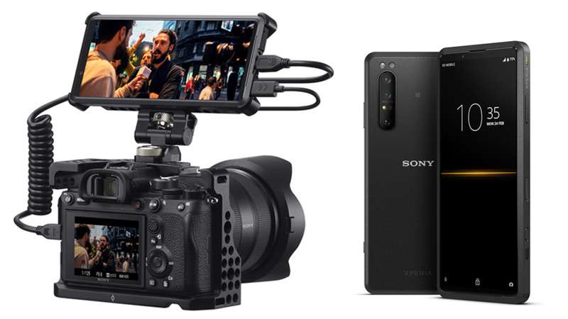 Sony Xperia 1 II หลังอัพเดต Android 11 จะใช้งานเป็นจอนอกสำหรับกล้องถ่ายภาพได้เหมือน Xperia Pro