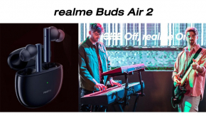 ยืนยันสเปค realme Buds Air 2 มีระบบ ANC ตัดเสียงได้ที่ 25dB และปรับจูนเสียงโดย The Chainsmokers