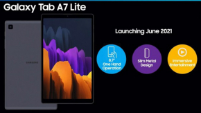 Samsung Galaxy Tab A7 Lite แท็บเล็ตรุ่นประหยัด เผยข้อมูลแล้ว มาพร้อมจอขนาด 8.7 นิ้ว CPU Helio P22T RAM 3GB