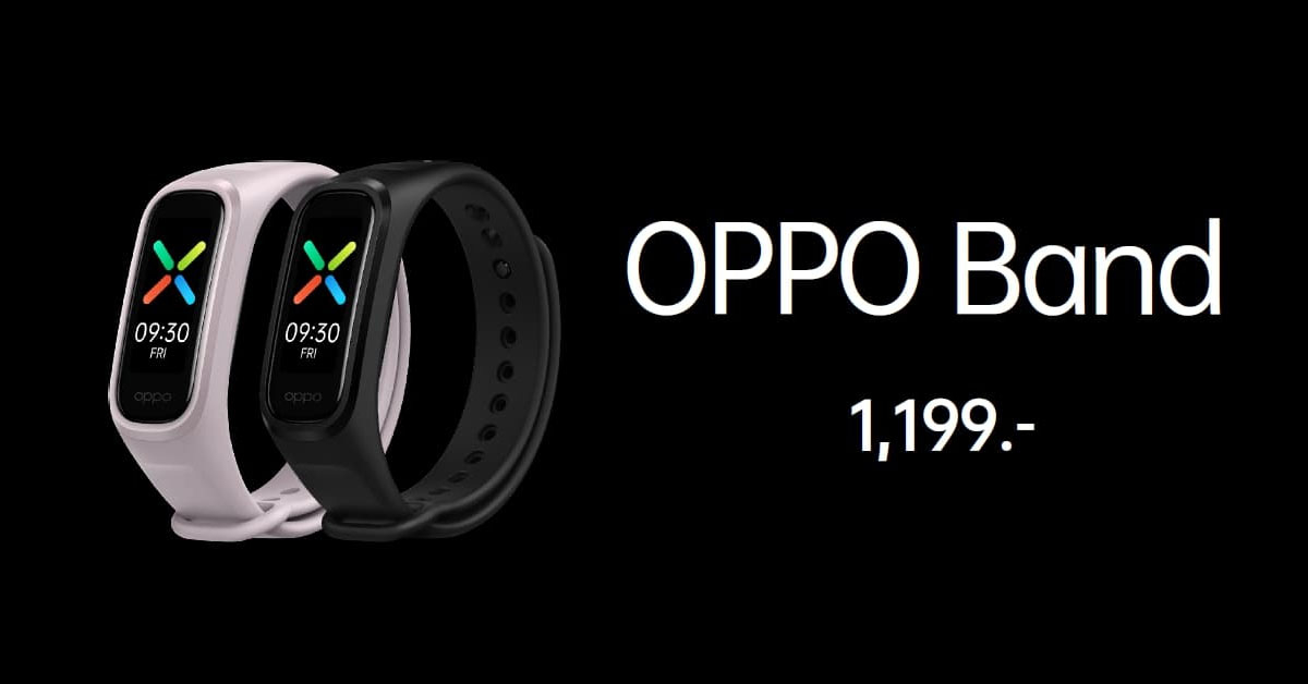 เปิดตัว OPPO Band สายรัดข้อมืออัจฉริยะ ฟังก์ชั่นครบครันในราคาเพียง 1,199 บาท!!