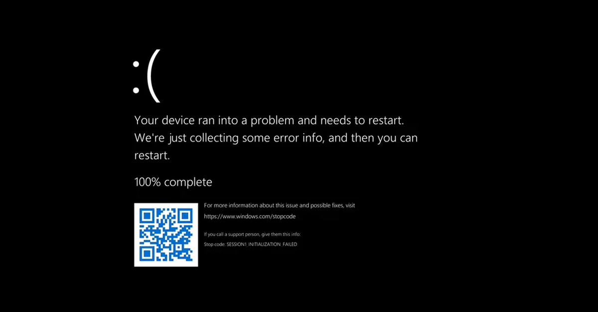 สุดยอด!! Microsoft แก้ปัญหาจอฟ้าได้แล้ว โดยเปลี่ยนมันเป็นจอสีดำแทน!