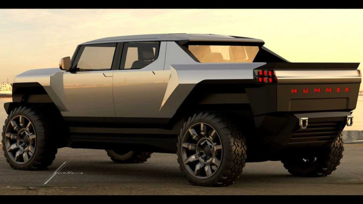 GM ปล่อยภาพ Design เริ่มต้นของ GMC Hummer EV โชว์ว่าจริงๆแล้วภาพ Concept มันล้ำกว่ารถจริงเยอะ