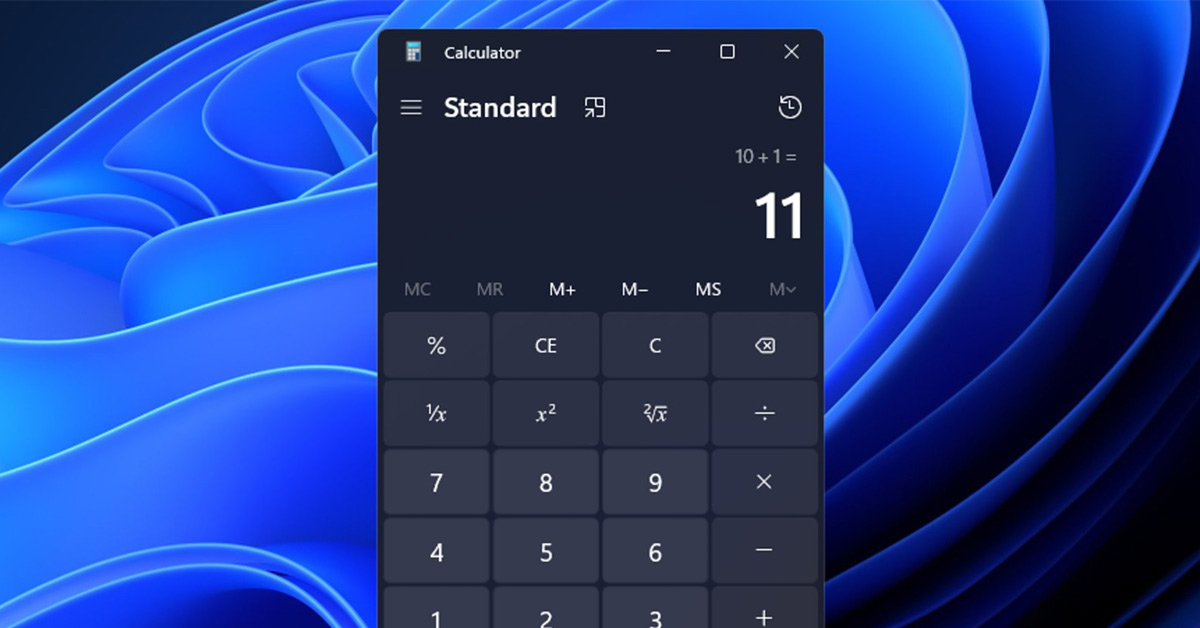 Microsoft ปรับปรุงแอปพลิเคชันเช่น Mail, Calendar, และเครื่องคิดเลขบน Windows 11