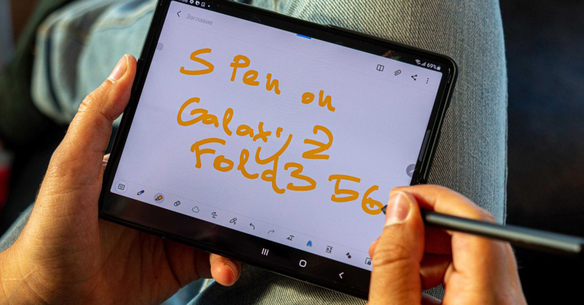 Samsung Galaxy Z Fold3 จะไม่สามารถใช้ปากกา S Pen รุ่นเก่าได้ เพราะอาจทำให้จอเสียหาย
