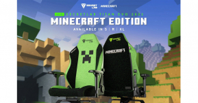 Minecraft เปิดตัวเก้าอี้เล่นเกมลาย Creepers สุดน่ารัก