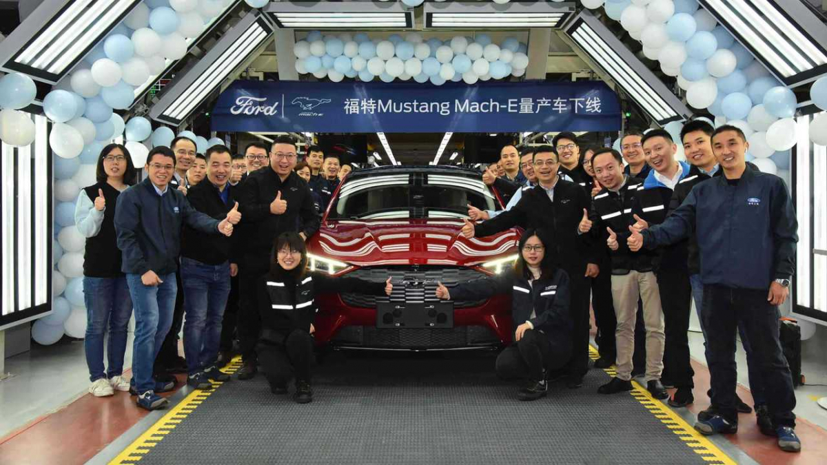 Ford เสริมกำลังการผลิต Mustang Mach-E โดยการเปิดโรงงานในประเทศจีน