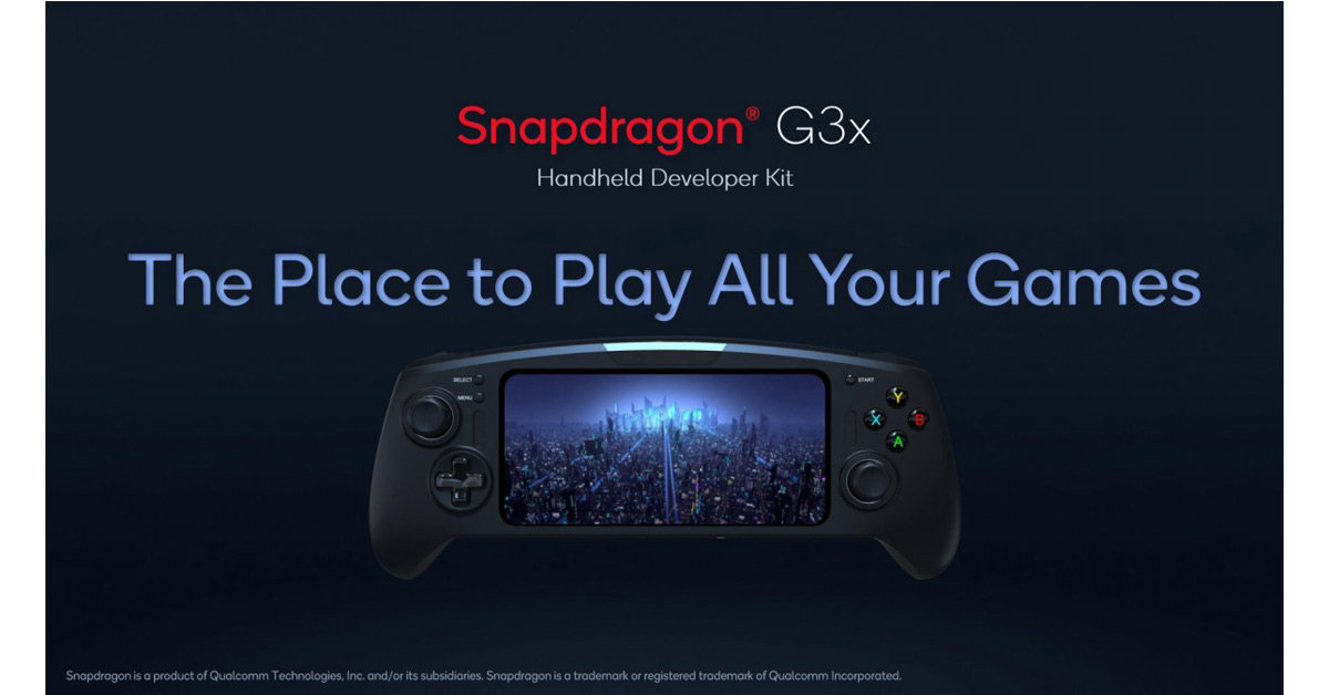 เปิดตัว Snapdragon G3x Gen 1 ชิปเซ็ตซีรีย์ใหม่ของ Qualcomm เตรียมจับกลุ่มตลาดเกมคอนโซลแบบพกพา
