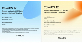 OPPO แชร์รายละเอียดสมาร์ทโฟนที่จะได้อัปเดต ColorOS 12 ในเดือนธันวาคม 7 รุ่น