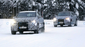 Mercedes Benz EQE SUV ไฟฟ้าออกวิ่งทดสอบในสภาพอันหนาวเหน็บ