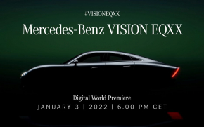 Mercedes Benz ปล่อยทีเซอร์แนะนำตัว Concept Vision EQXX รถไฟฟ้าที่วิ่งได้ 1,000 กิโลเมตรต่อการชาร์จ 1 ครั้ง