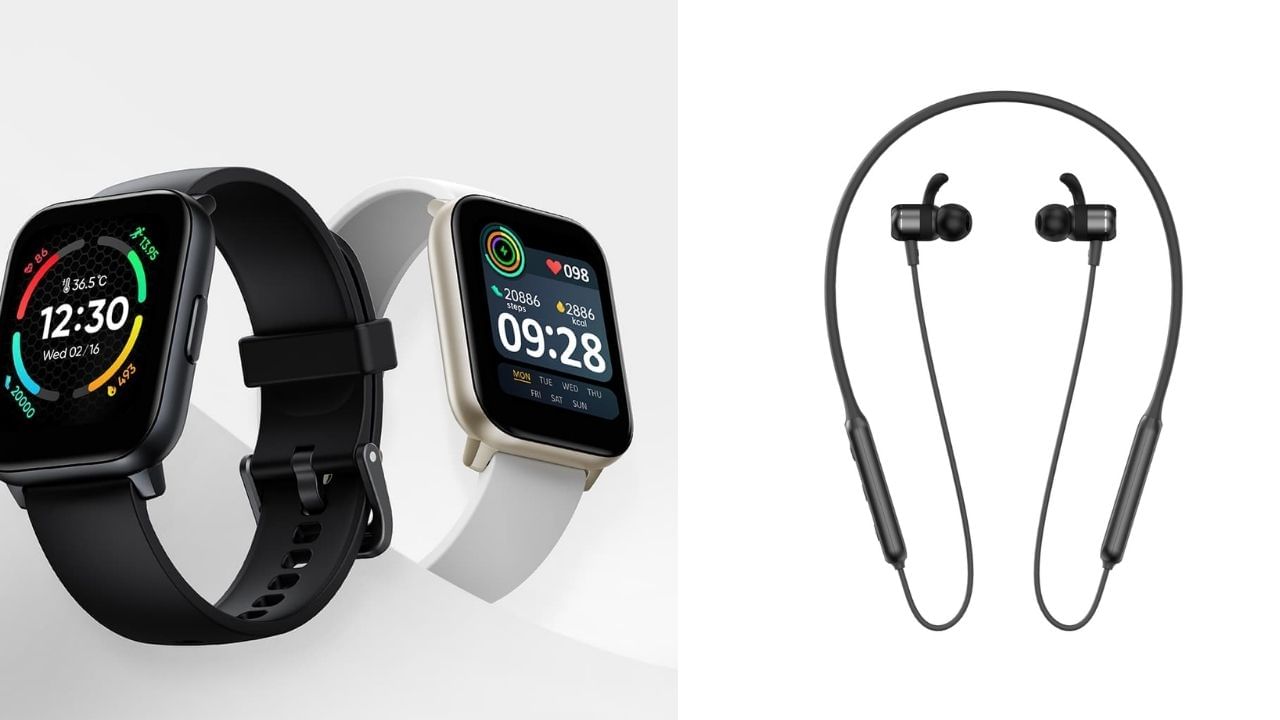 Realme เปิดตัวนาฬิกา TechLife Watch S100 และหูฟัง Buds N100
