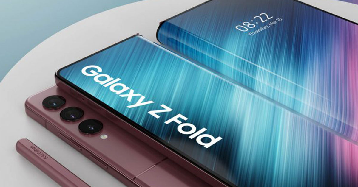 เผยภาพคอนเซ็ปต์เรนเดอร์ Samsung Galaxy Z Multi Fold หน้าจอพับได้หลายครั้ง ดีไซน์สวยจัด