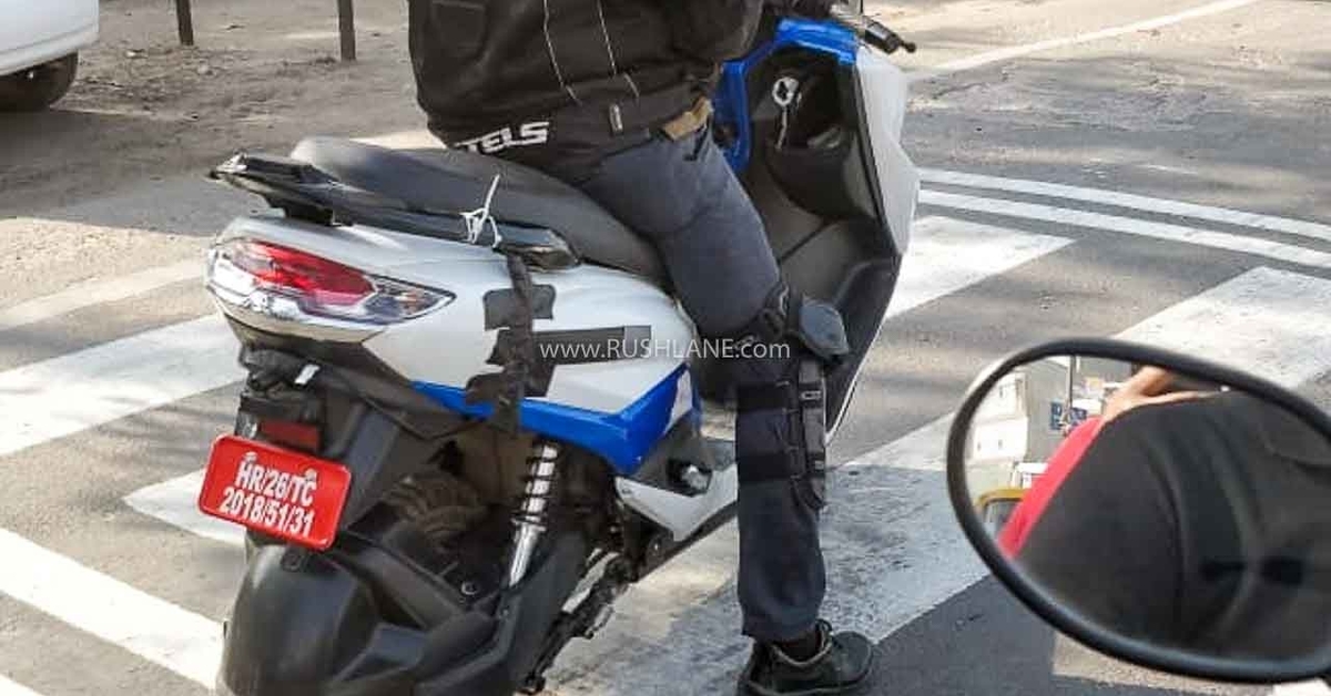 Suzuki Burgman EV Scooter ถูกจับภาพได้ขณะวิ่งทดสอบในประเทศอินเดีย