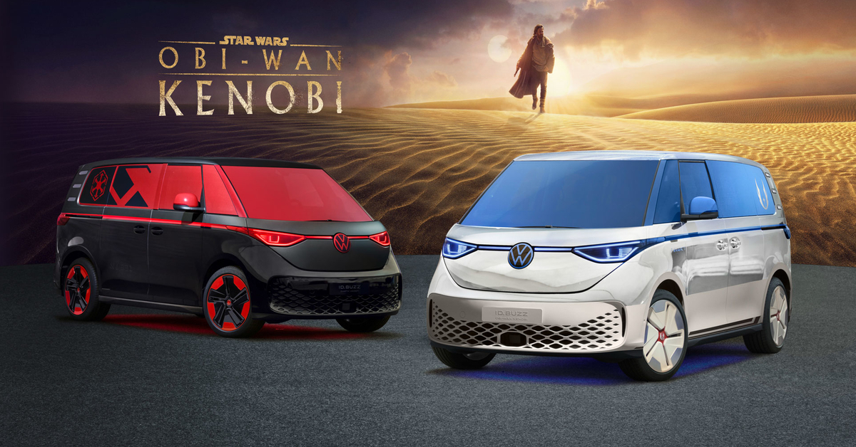 Volkswagen เผยโฉมรถตู้พลังงานไฟฟ้า ID.Buzz Obi-Wan Kenobi รับกระแสที่เข้าฉายใน Disney+