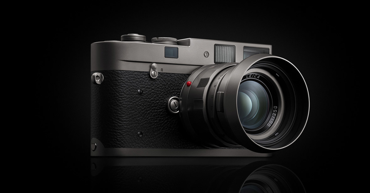 Leica เปิดตัวกล้องรุ่นพิเศษ Leica M-A Titan บอดี้ตกแต่งไทเทเนียม