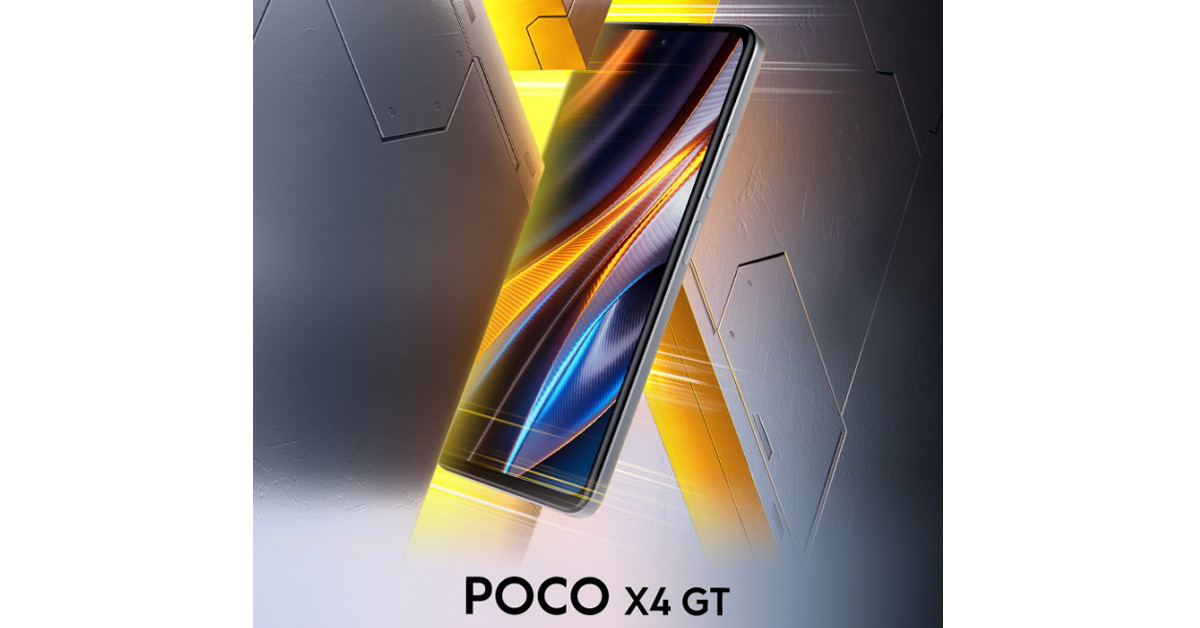 Poco X4 GT จะเปิดตัวพร้อม Poco F4 5G ในวันที่ 23 มิ.ย. ด้วย