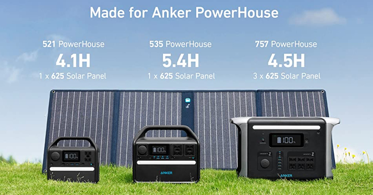 เปิดตัว Anker 625 Solar Panel ชุดเก็บพลังงานแสงอาทิตย์ 100W หมดปัญหาค่าไฟแพง