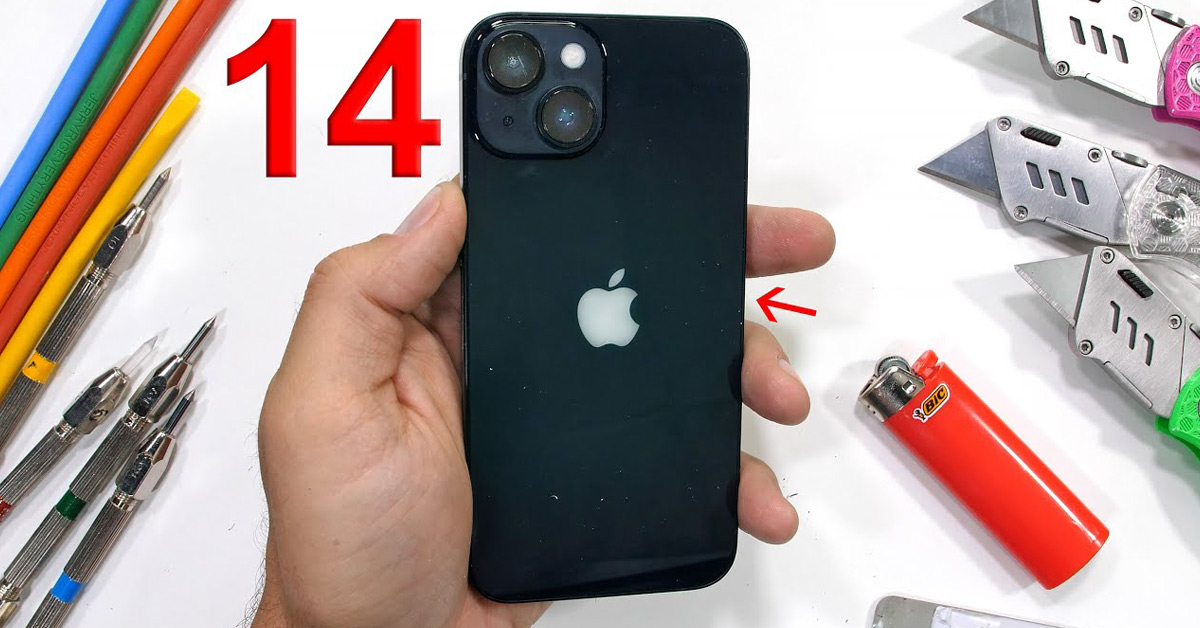 iPhone 14 ผลทดสอบเผย งานประกอบทนกว่าเดิม และซ่อมง่ายขึ้น