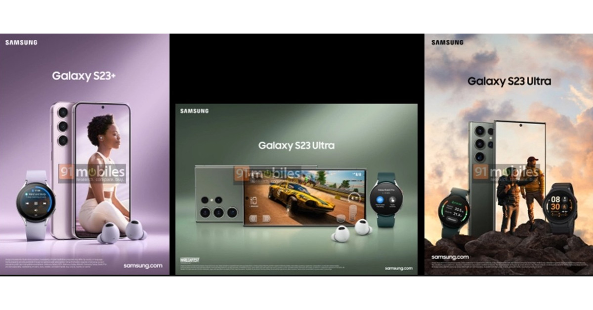 Samsung Galaxy S23 Series เผยข้อมูลแบตเตอรี่ และหลุดภาพโปรโมทจริงครั้งแรก